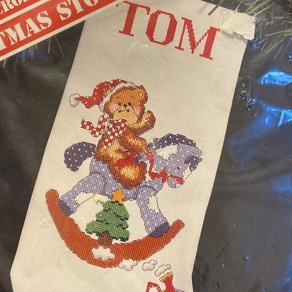 Banar Designs Counted Cross Stitch Christmas Stocking NEW - Picture 3 of 7